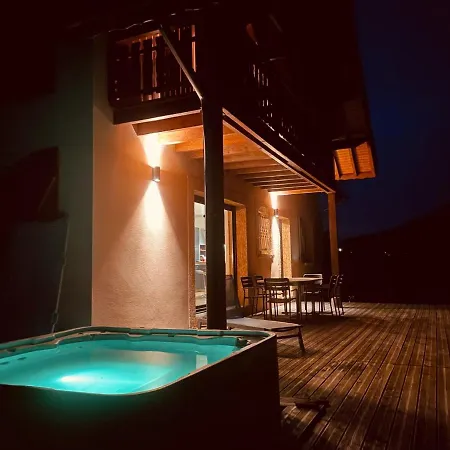 La Gouleote Spacieuse Maison Type Avec Jacuzzi, Sauna, Petanque شاليه جوراردُميه