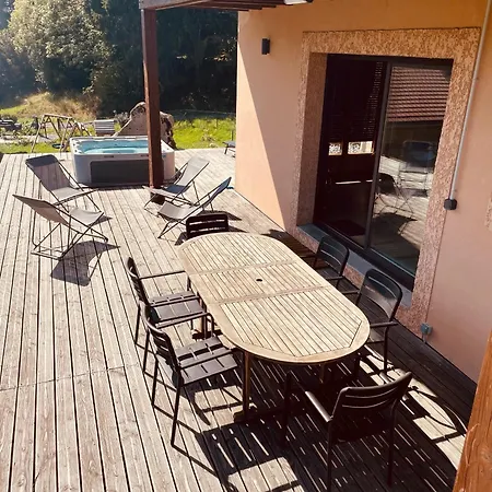 La Gouleote Spacieuse Maison Type Avec Jacuzzi, Sauna, Petanque Gérardmer