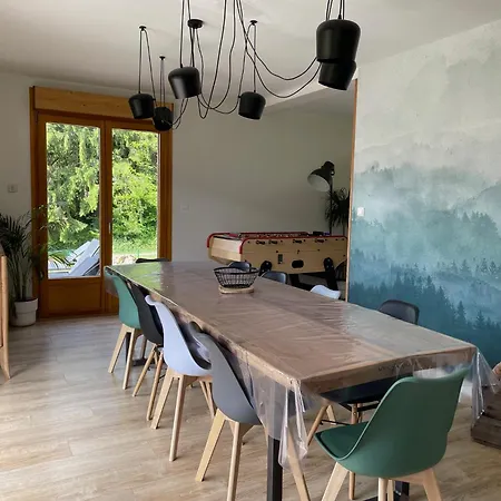 La Gouleote Spacieuse Maison Type Avec Jacuzzi, Sauna, Petanque Domek alpejski Gérardmer